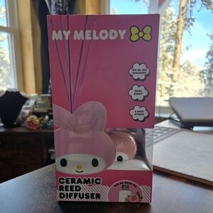Sanrio Hello Kitty My Melody Ceramic Reed Diffuer NIB Sealed